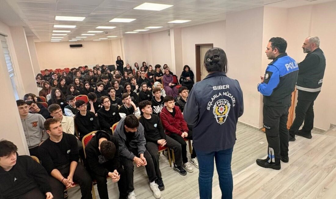 Bilecik’te lise öğrencilerine akran zorbalığı, siber zorbalık ve genel güvenlik