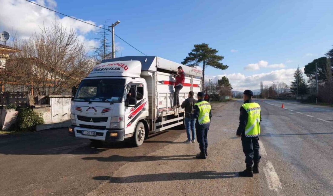 Bilecik’in Gölpazarı ilçesinde müşterek yol kontrol ve denetim faaliyeti gerçekleştirildi.