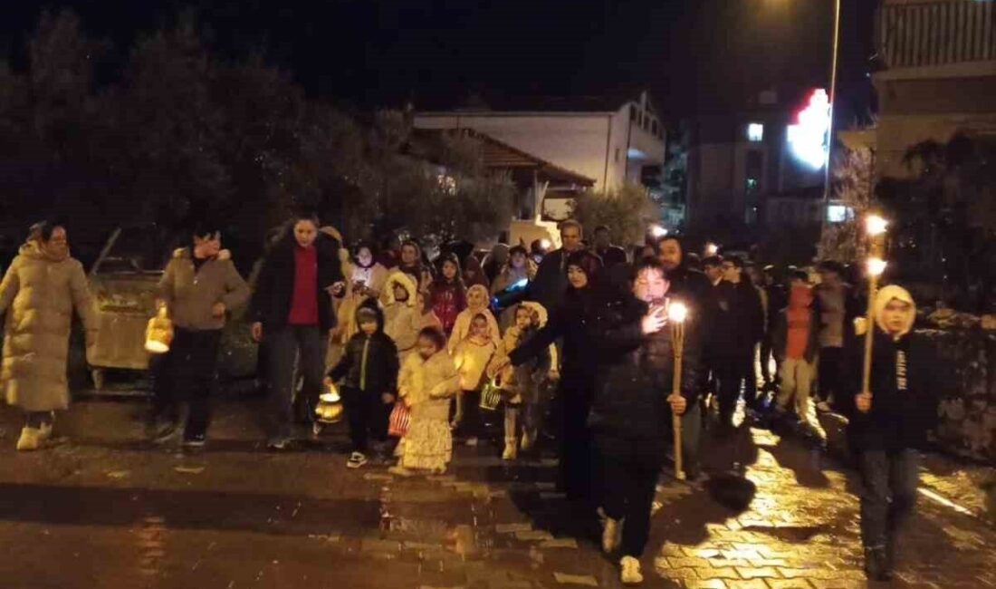 Bilecik’in Bayırköy beldesinde 4-6 yaş grubu öğrenciler Ramazan ayını coşkuyla
