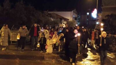 Bilecik’in Bayırköy beldesinde 4-6 yaş grubu öğrenciler Ramazan ayını coşkuyla