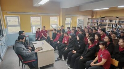 Bilecik’in Yenipazar ilçesinde lise öğrencilerine ‘Ramazan Bilinci’ teması kapsamında program