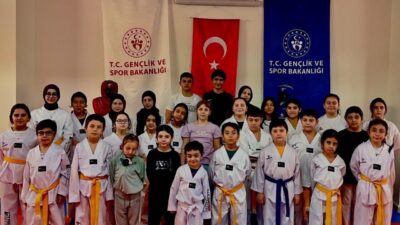 Bilecik Gençlik ve Spor İl Müdürlüğü tekvando sporcuları disiplinli ve