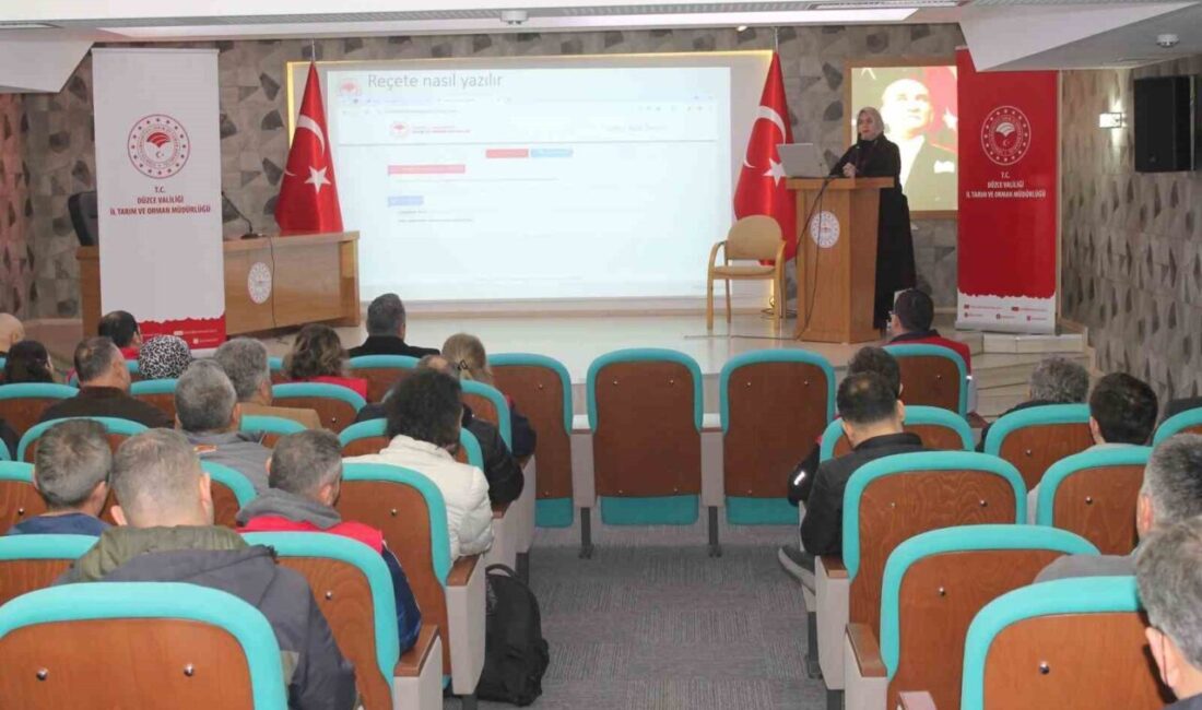 DÜZCE (İHA) – Düzce’de faaliyet gösteren bitki koruma ürünü bayileri