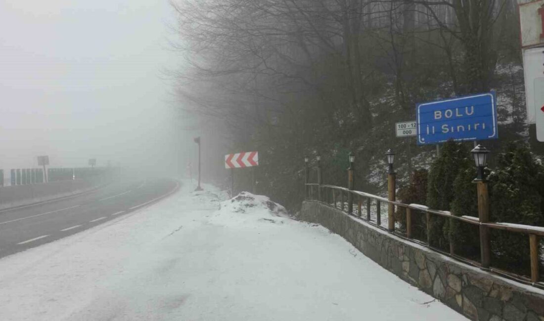 DÜZCE (İHA) – Türkiye’nin en önemli geçiş güzergahlarından olan Bolu