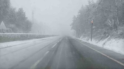 Türkiye’nin en önemli geçiş güzergahlarından biri olan D-100 karayolu Bolu