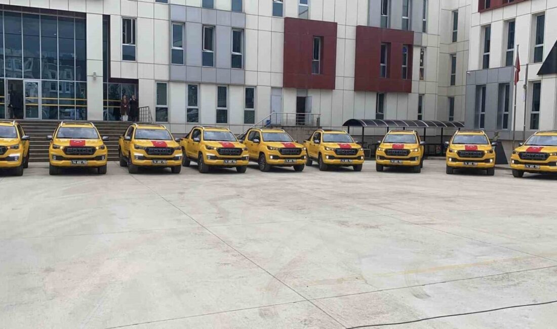 Bolu İl Özel İdaresinin filosuna, 70 milyon 662 bin lira