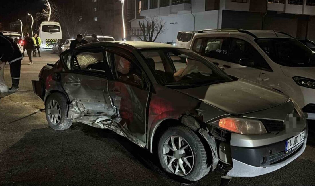 Bolu’da otomobil ile cipin çarpışması neticesinde meydana gelen trafik kazasında