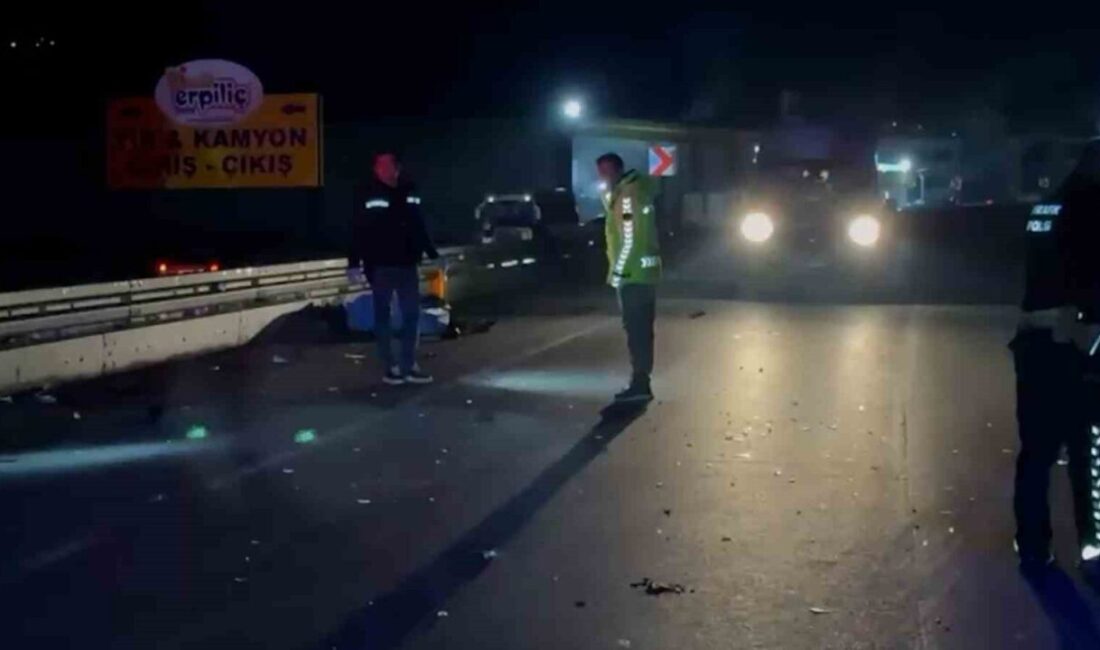 Bolu’da fabrikada çalışan oğlunu almak için scooterla gelen kadın, otomobilin