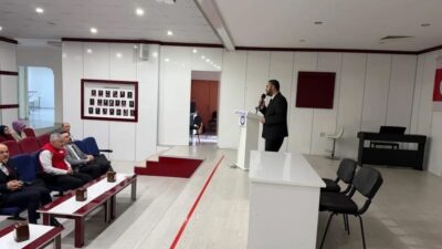 Bilecik’in Bozüyük ilçesi Fen Lisesi’nde değerler eğitimi kapsamında öğrencilere yönelik