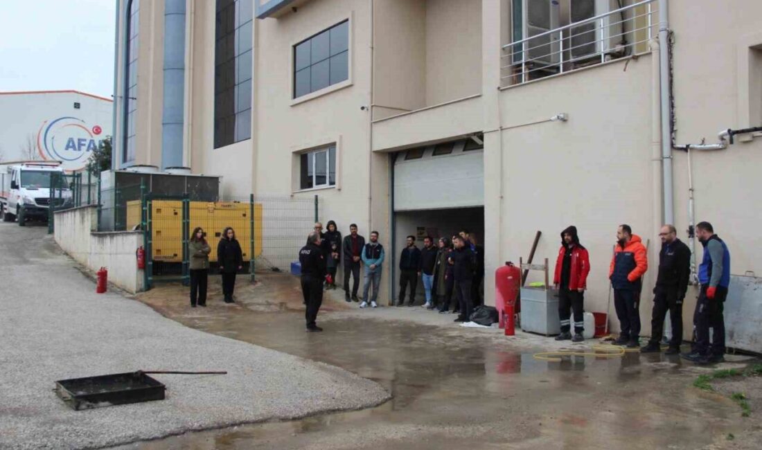 DÜZCE (İHA) – Afet ve acil durumlara karşı hazırlık kapasitesinin