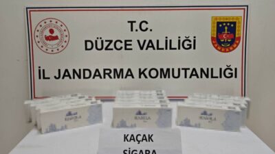 DÜZCE (İHA) – Düzce’de polis ve jandarma ekipleri, yapılan operasyonlarda
