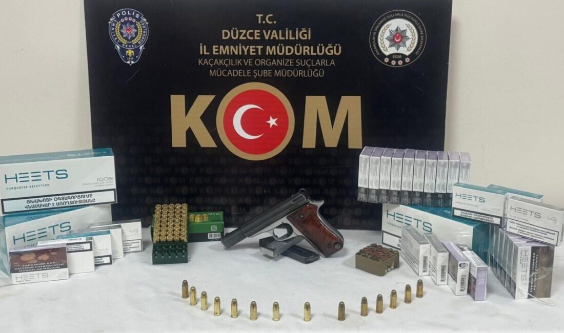 DÜZCE(İHA) – Düzce’de polis ve jandarma ekipleri tarafından son bir