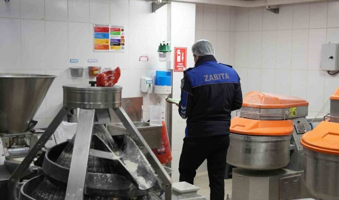 Düzce’de zabıta ekipleri Ramazan’a sayılı günler kala fırın, pastane ve