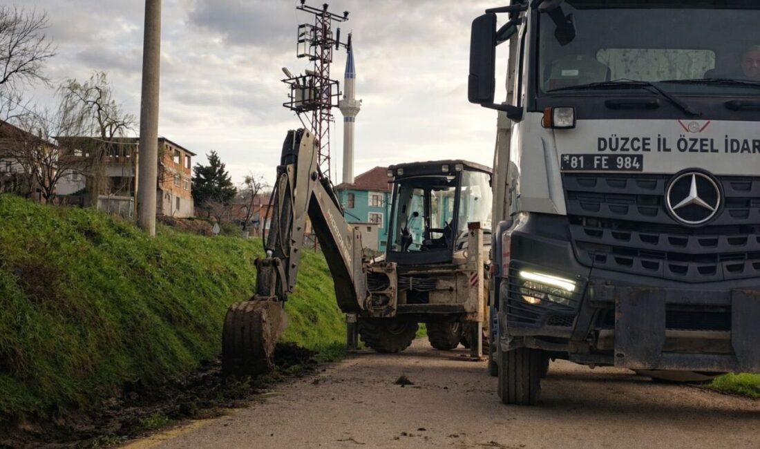 DÜZCE (İHA) – Düzce İl Özel İdaresi Yol ve Ulaşım