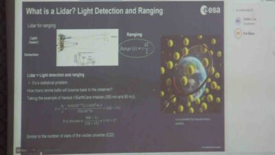 Kocaeli Fen Lisesi’nde düzenlenen çevrim içi seminerde Avrupa Uzay Ajansında