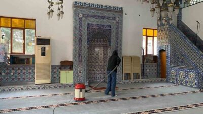 DÜZCE (İHA) – Düzce Raziye Begüm Sultan Yurdu’nda kalan gönüllü