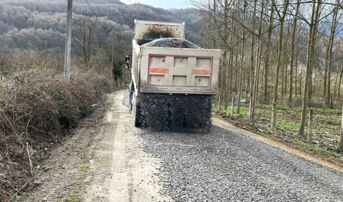 DÜZCE (İHA) – Düzce İl Özel İdaresi Yol ve Ulaşım