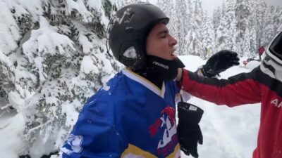 Türkiye’nin önemli kış turizm merkezlerinden Kartalkaya Kayak Merkezi’nde arama kurtarma