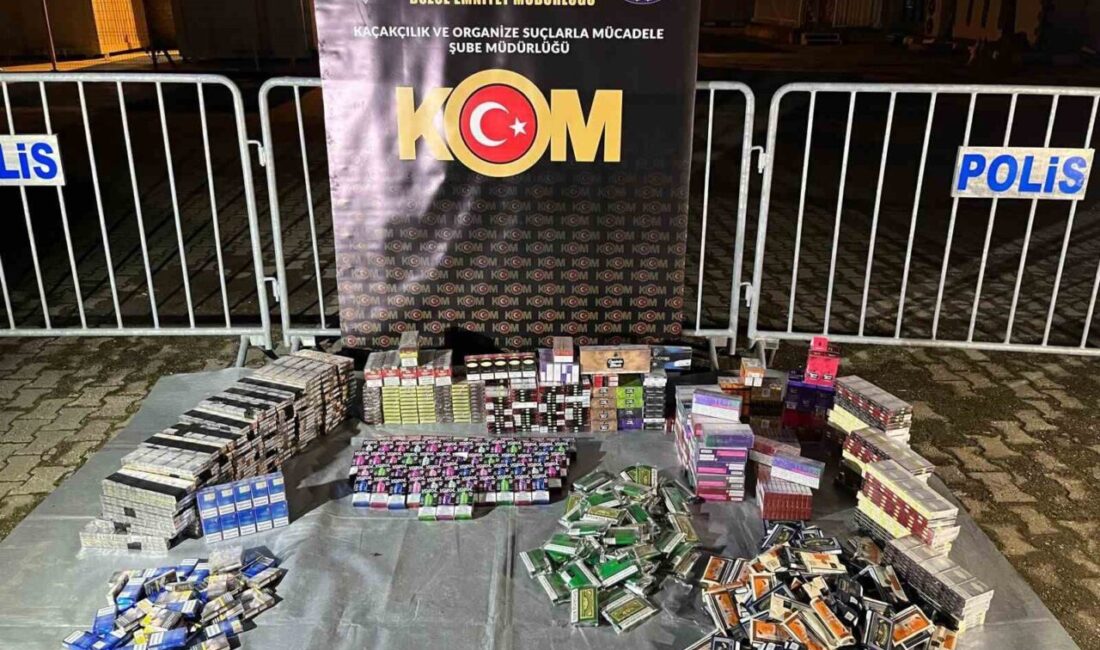 DÜZCE(İHA) – Düzce’de polis ve jandarma ekipleri tarafından son bir