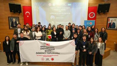 Kastamonu Üniversitesi Basın Öğrenci Topluluğu’nca “Yapay Zeka Çağında Medya Etiği