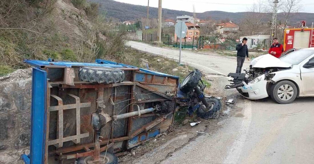 Kastamonu’nun Cide ilçesinde otomobil ile çarpışan, “pat pat” diye tabir