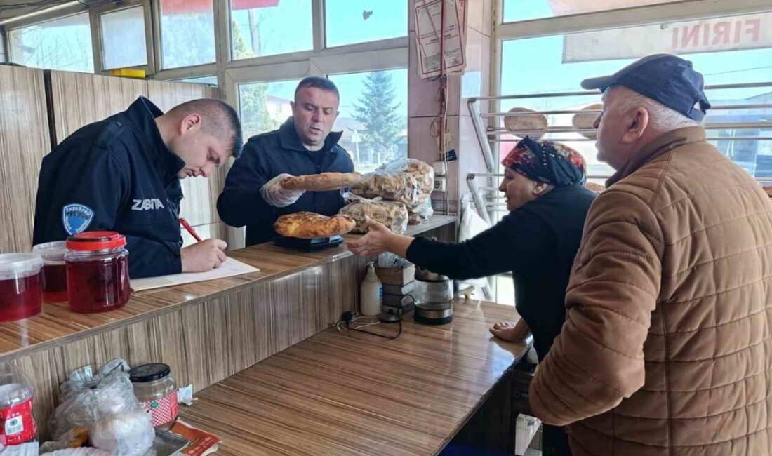 Kastamonu’nun Taşköprü ilçesinde zabıta ekiplerince Ramazan ayı sebebiyle unlu mamullerde
