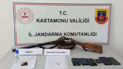 Kastamonu’nda jandarma ekipleri tarafından gerçekleştirilen uyuşturucu operasyonunda 11 şüpheli gözaltına