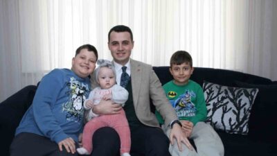 DÜZCE (İHA) – Çilimli Kaymakamı Furkan Alpay, hane ziyaretleri kapsamında