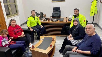 Bilecik’in Bozüyük ilçesinde meydana trafik kazasının ardından mağdur olan aileye