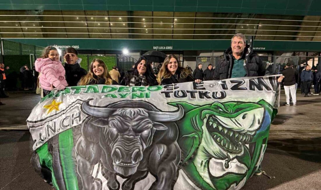 Fenerbahçe maçı öncesinde Kocaelispor’a destek vermek için Arjantin’den ailesi ile