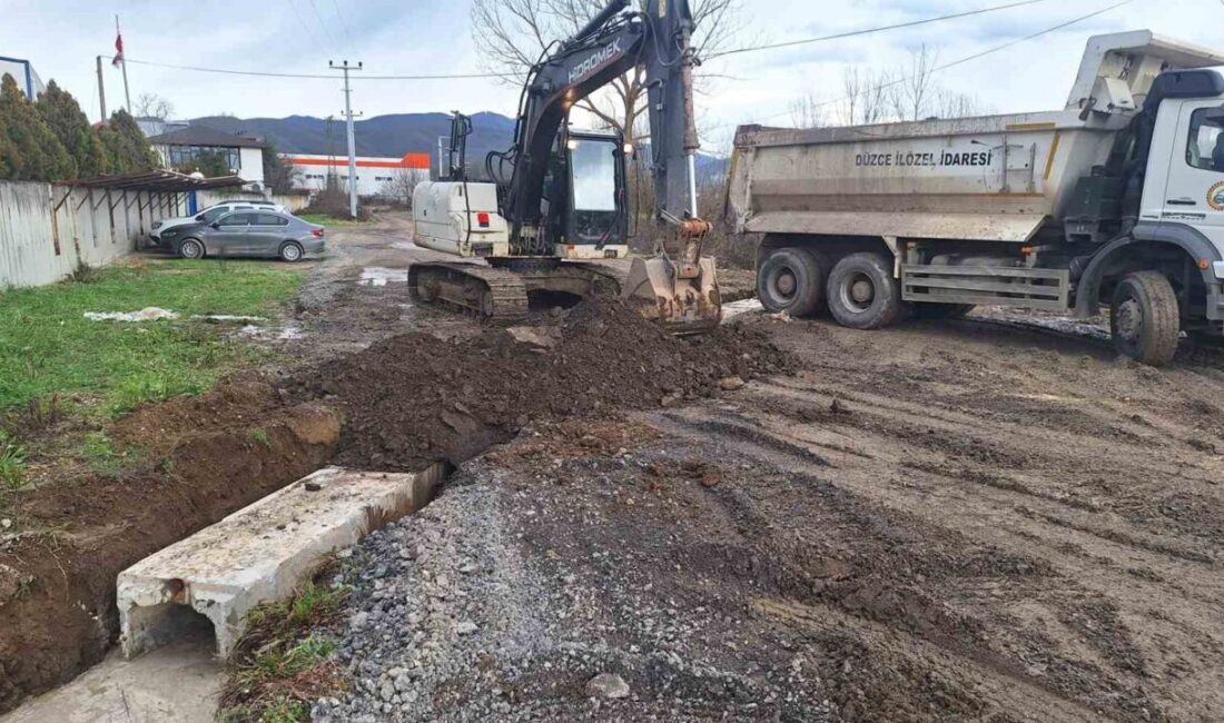 DÜZCE (İHA) – Düzce İl Özel İdaresi Yol ve Ulaşım