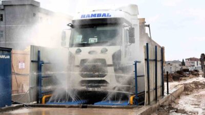 Kocaeli’de yapımı devam eden Körfezray Metro Projesi kapsamında, inşaat alanından