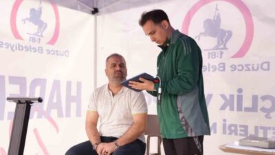 Düzce Belediyesi Gençlik ve Spor Hizmetleri Müdürlüğü’nün başlattığı “Ölç, Fark