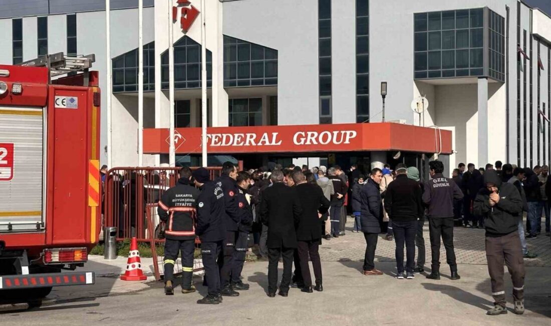 Sakarya’nın Arifiye ilçesinde bulunan 1. Organize Sanayi Bölgesi’nde sabah saatlerinde