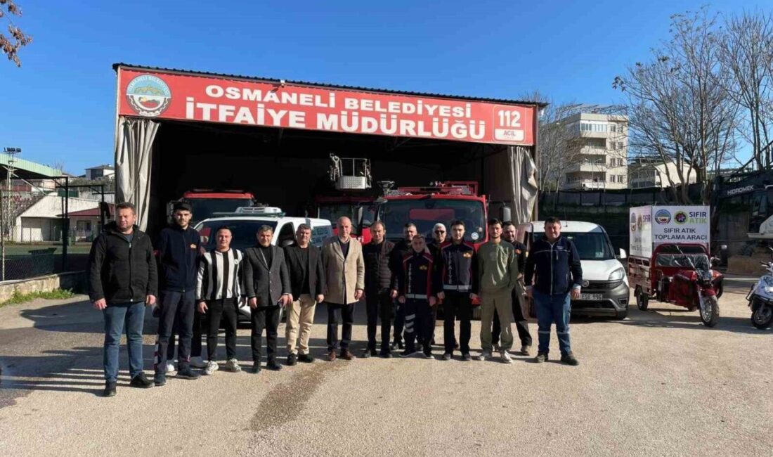 Bilecik’in Osmaneli ilçesinde belediye araç filosu yeni araçlarla güçlendirildi. Osmaneli