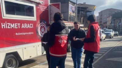 Bozüyük Sosyal Hizmet Merkezi ekipleri, Yerinde Sosyal Hizmet Programı kapsamında
