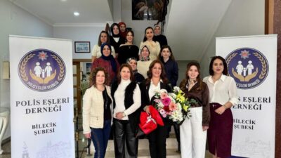 Polis Eşleri Derneği Bilecik Şubesi Olağanüstü Genel Kurulu’nda yapılan seçimle