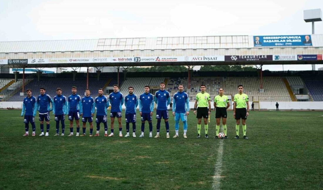 TFF 2. Lig Kırmızı Grup’ta Güzide Gebzespor, rakibi Yeni Mersin