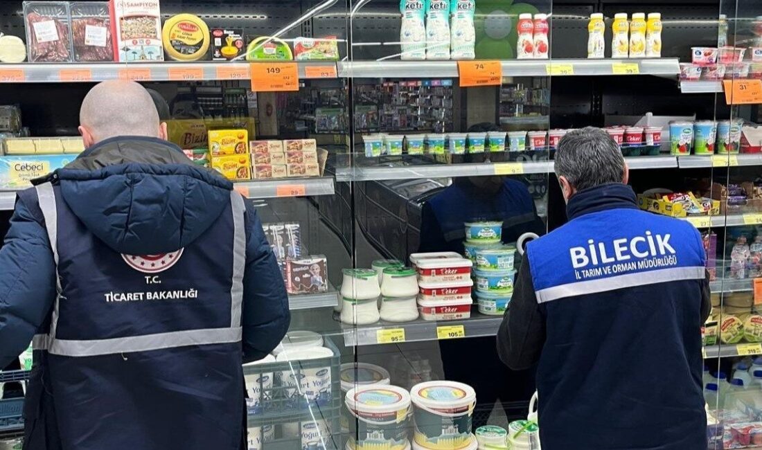 Ramazan ayı öncesinde Bilecik genelinde vatandaşların güvenilir gıdaya ulaşmasını sağlamak