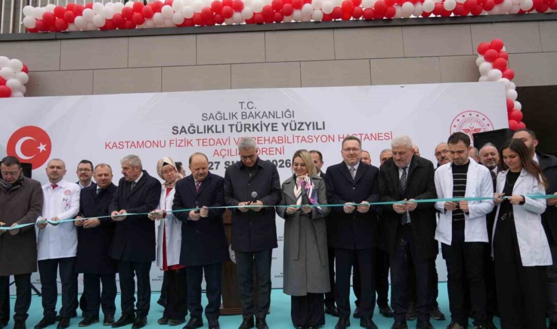 Sağlık Bakanı Kemal Memişoğlu, Kastamonu’da 250 Yataklı Fizik Tedavi ve