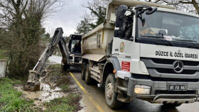 DÜZCE (İHA) – Düzce İl Özel İdaresi Yol ve Ulaşım