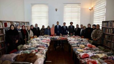 Bilecik’in Söğüt ilçesinde kadınlar Sevgi Evlerinde kalan çocuklara anlamlı bir