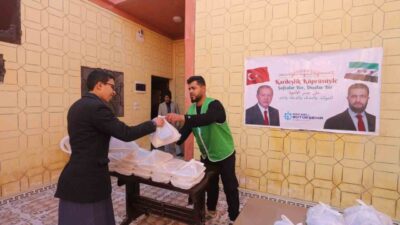 Kocaeli Büyükşehir Belediyeşi, savaştan zarar gören Suriye Rakka şehrinde her