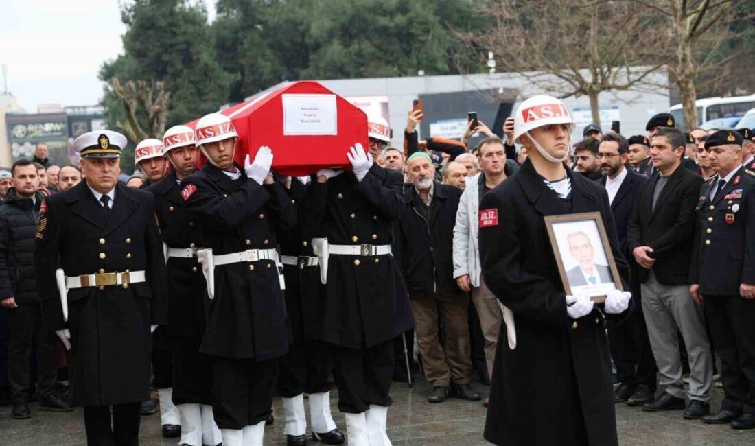 Kocaeli’nin Gebze ilçesinde hayatını kaybeden Kıbrıs gazisi Hasan Yavaş’ın cenazesi,