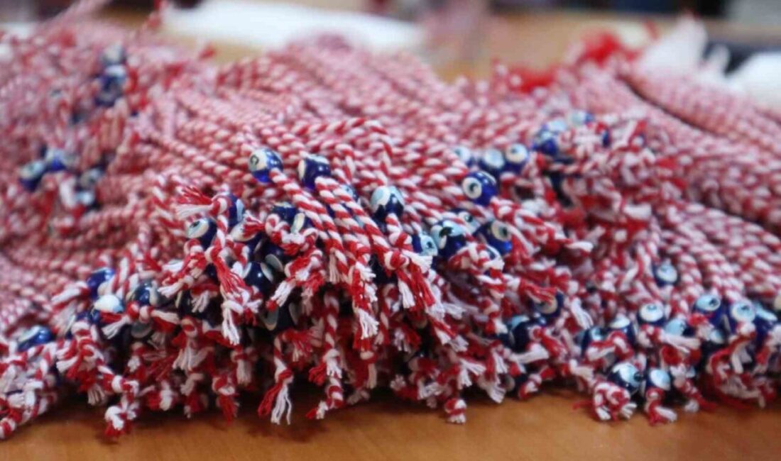 Yalova’da Balkan coğrafyasının köklü gelenekleri arasında yer alan “marteniçka” Bulgaristan