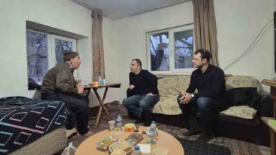 Bilecik’in Yenipazar ilçesinde Yenipazar Kaymakamı Mehmet Salih Uçar, Sorguncukahiler Köyü’nde