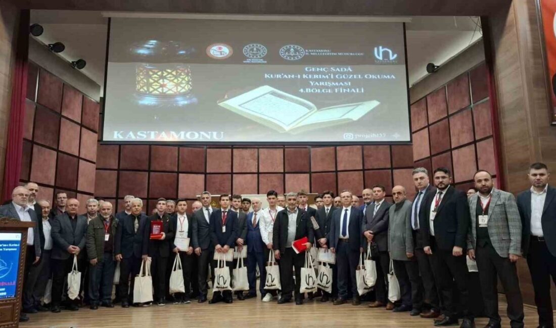 Kastamonu’da 12 farklı ildeki öğrenciler Kur’an-ı Kerim’i en güzel okuyabilmek