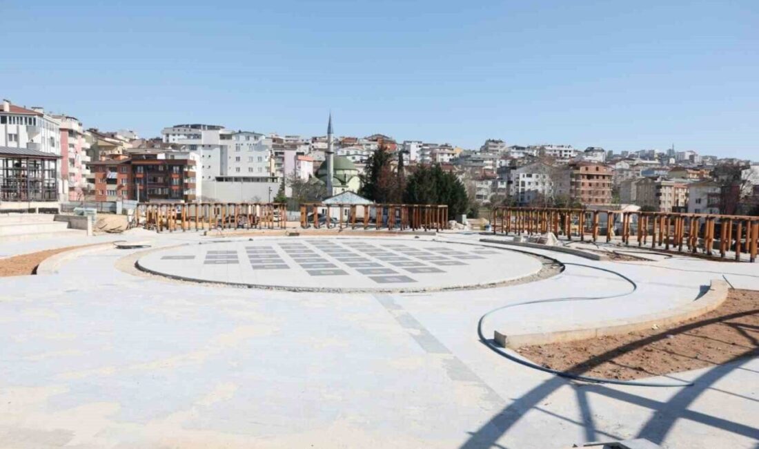 Çayırova’da 25 bin metrekarelik alanı kapsayan “Kent Meydanı” projesinde çalışmalar