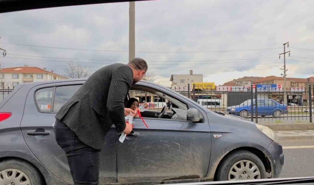 DÜZCE (İHA) – Düzce’de sosyal medya içerik üreticisi, 8 Mart