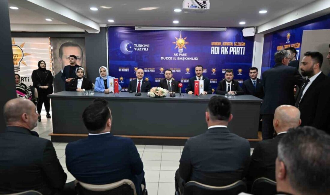 DÜZCE (İHA) – Adalet Bakanı Akın Gürlek, “Etrafımız ateş çemberi.